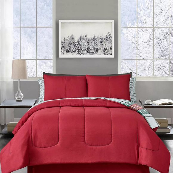 Sunham Bedding 8 Pc Perth Plaid Comforter Set Poshmark